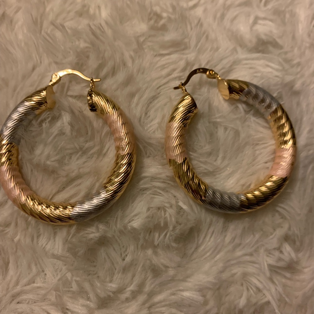 Hoop earrings